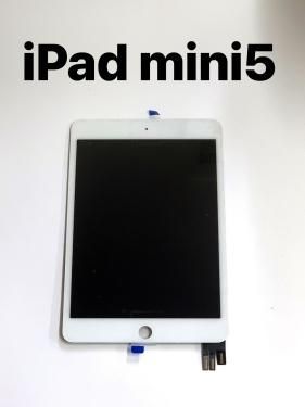 iPad mini5 液晶 フロントパネル 「スリープセンサー＋パネルシール付