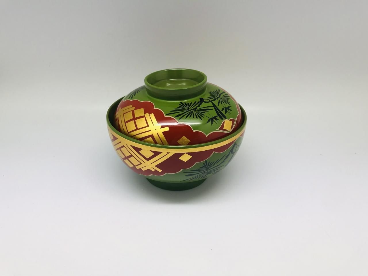 秀衡椀 草色【受注生産】 - 秀衡塗工房 丸三漆器 オンラインストア