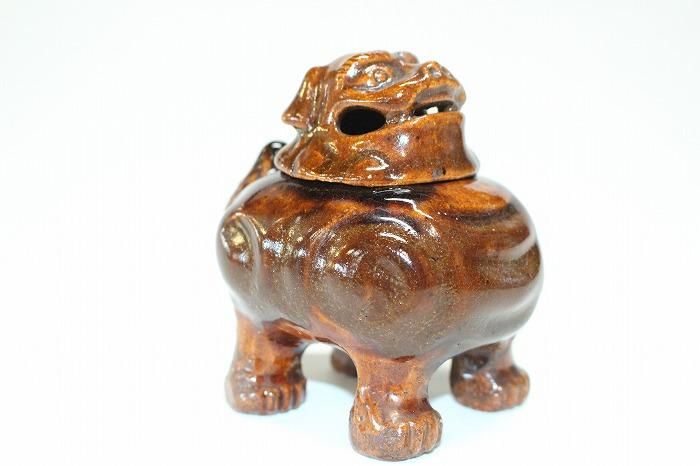 ⭐九世 大樋長左衛門作 猿蓋置 大樋焼 アンティーク 骨董品