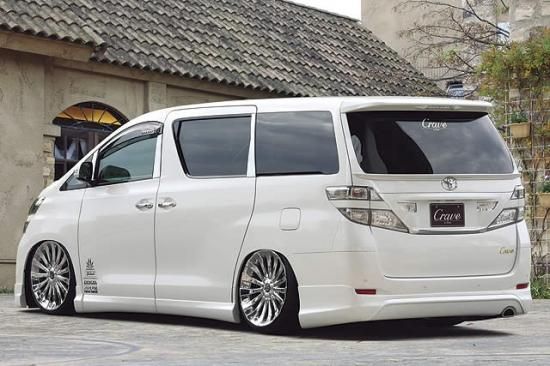 トヨタ 20系アルファード/ヴェルファイアFF車用 フロントキャンバー