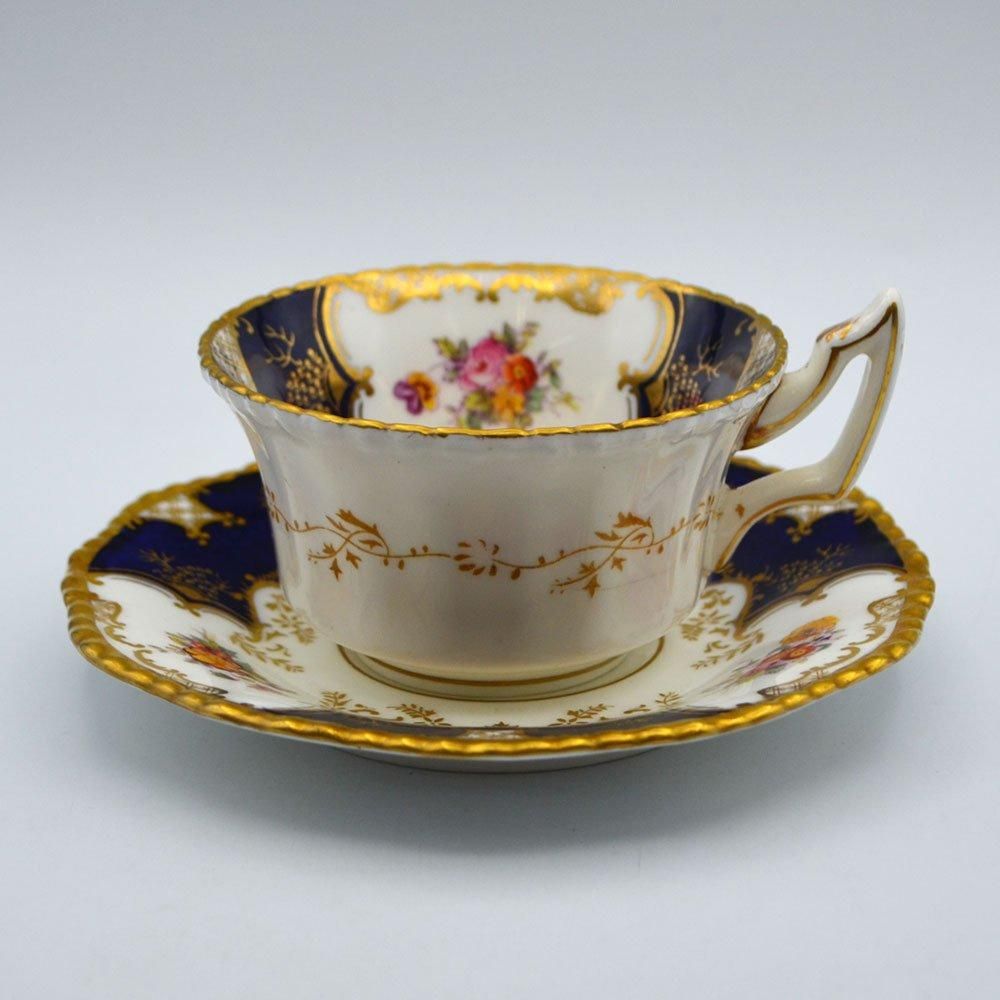 訳あり｜アンティーク食器｜Coalport コールポート｜Bat Wing バット