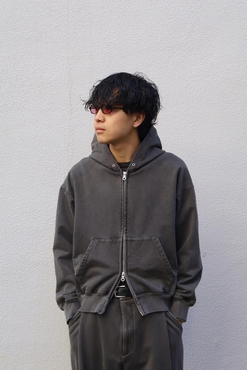 KANEMASA PHIL. - 36G Fine Sweat Zip Hoodie 