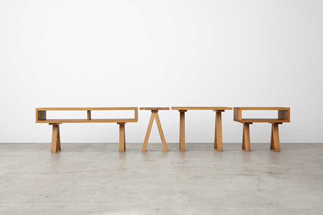 CLASKA（クラスカ）｜Wood Brace｜Low Table - 家具 - テーブル - 女性