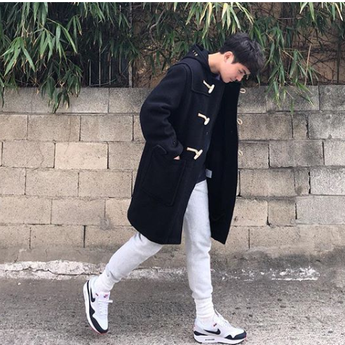 モンティ（MONTY）/ ロング丈/575-52/ ネイビー /メンズ/ダッフル