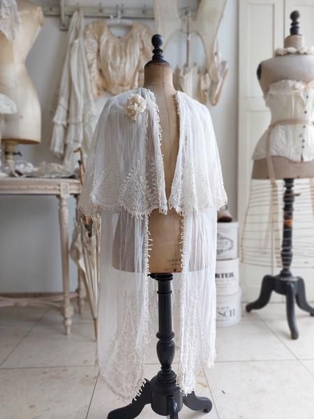 アンティークレースベビーケープ - アンティークモール＆蚤の市情報