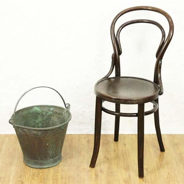 ヴィンテージ 銅バケツ 大正時代 古民具 おしゃれ雑貨