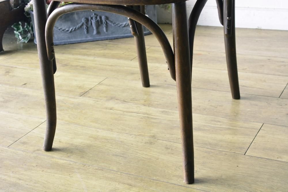 英国製1900年代ビーチウッドのアームチェア｜存在感あるベントウッド