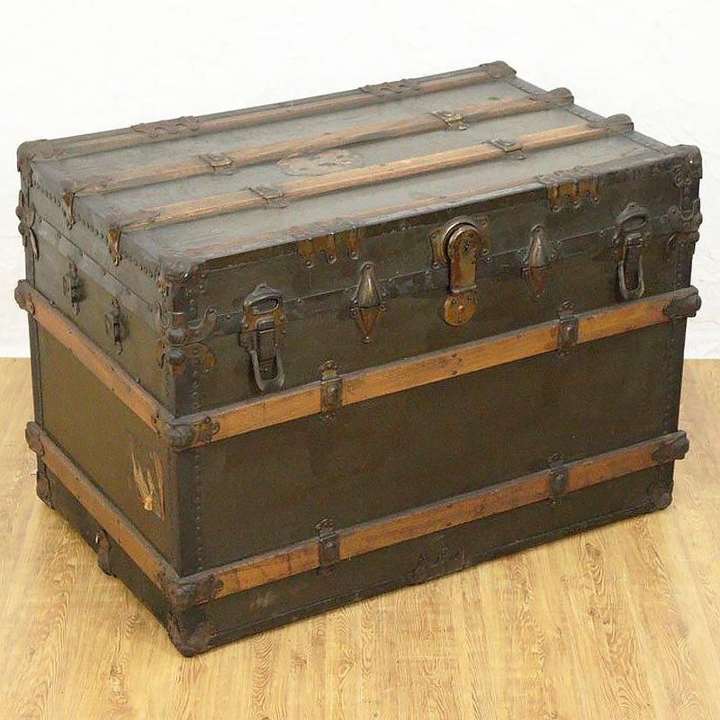 船舶トランク アンティーク クラシック ヴィンテージ