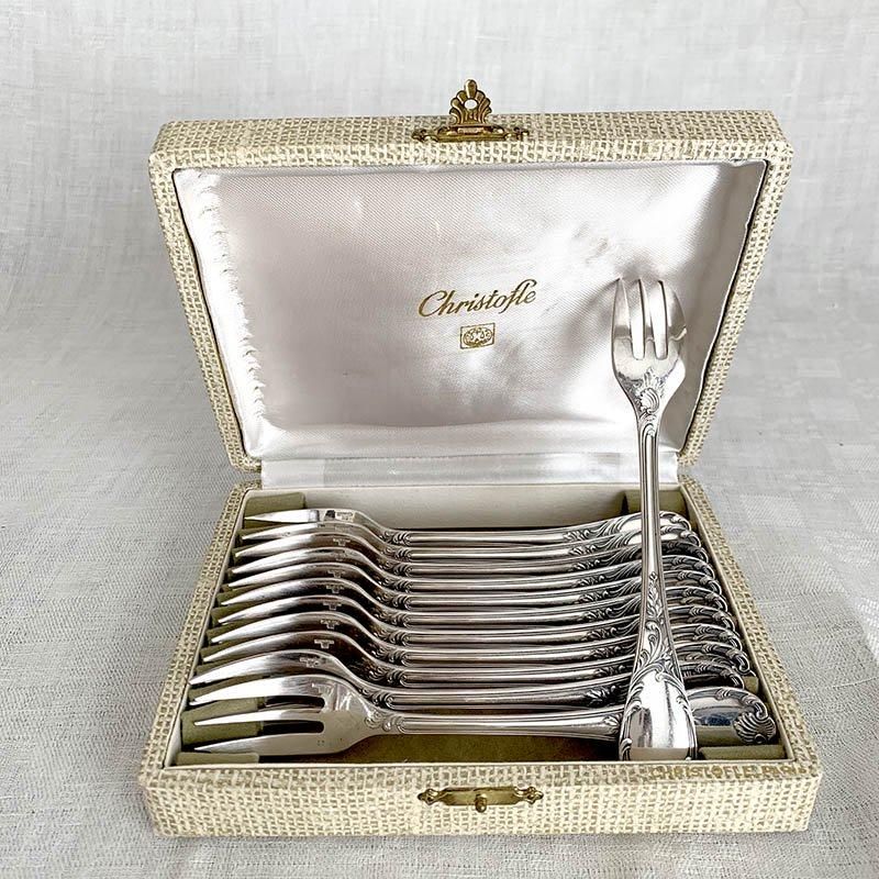 エレガントなマルリー・ケーキ用フォーク 自然な存在感 持つ