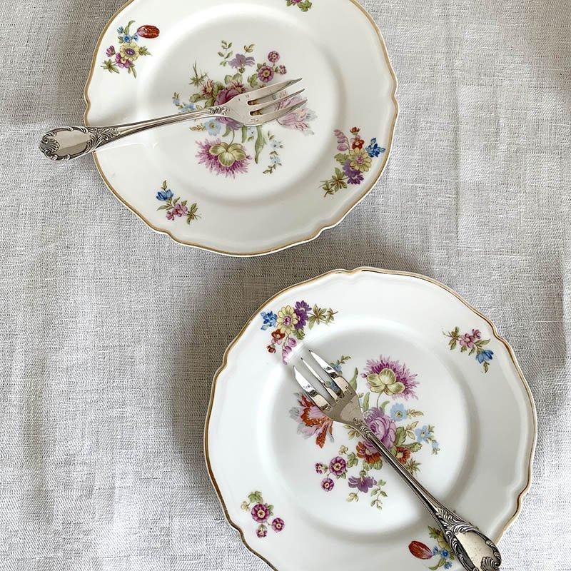 エレガントなマルリー・ケーキ用フォーク 自然な存在感 持つ