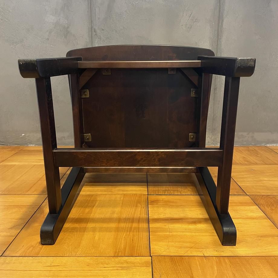 北海道民芸 木製ダイニングチェア アンティーク