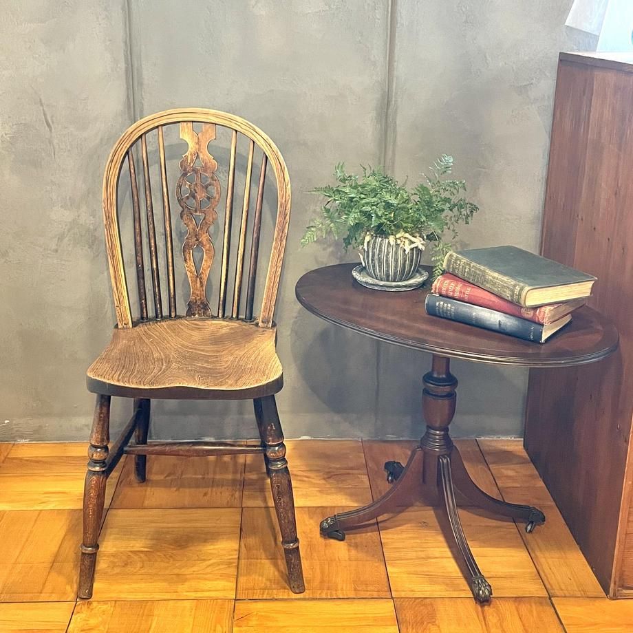 イギリス製 ウィンザーチェア 木製 ダイニングチェア