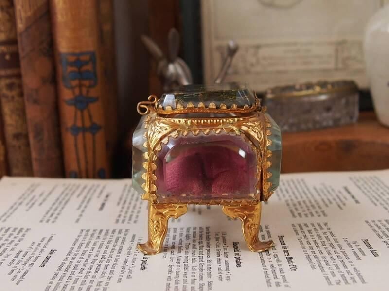 フランスアンティーク ジュエリーケース 宝石箱