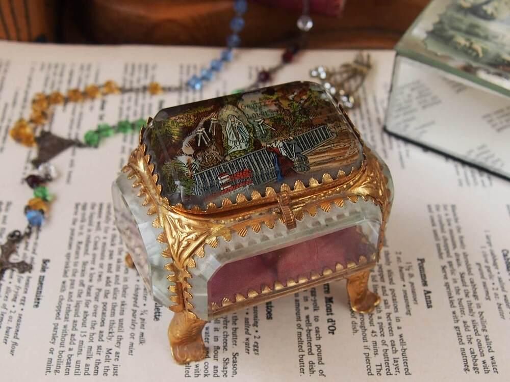 フランスアンティーク ジュエリーケース ジュエリーボックス