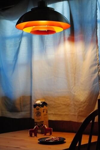 デンマーク製 真鍮色3レイヤー ペンダントライト