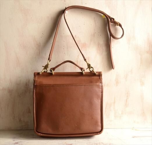USA製 COACH オールドコーチ 2way レザー バッグ