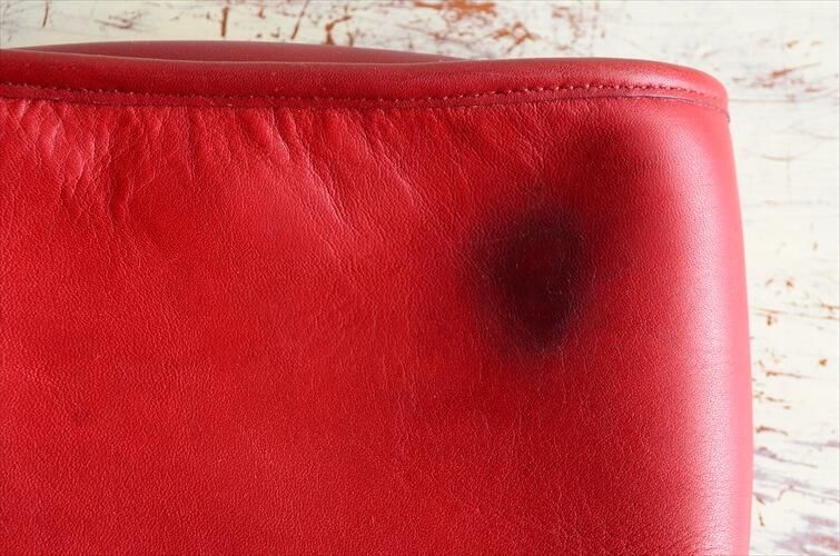 オールドCOACH ショルダーバッグ 本革 赤色 USA製