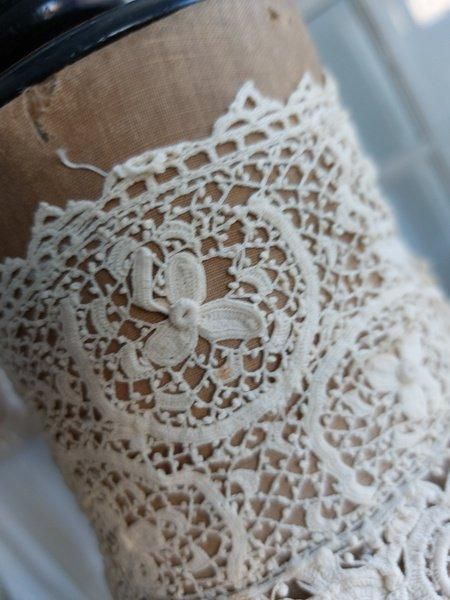 フランス 1930年代 アンティークレース付け襟