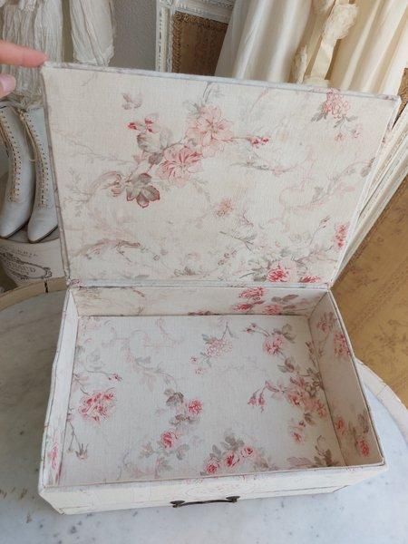 フランス アンティークカルトナージュドロワー