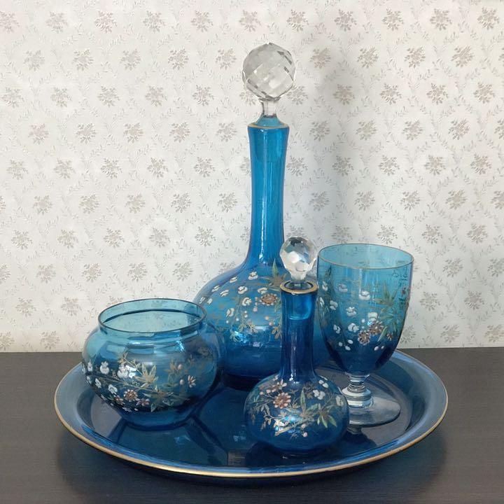 豪華なアンティークバカラのジャポニズムナイトサービスセット