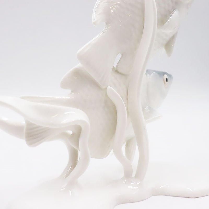 希少なノリタケボーンチャイナの魚置物