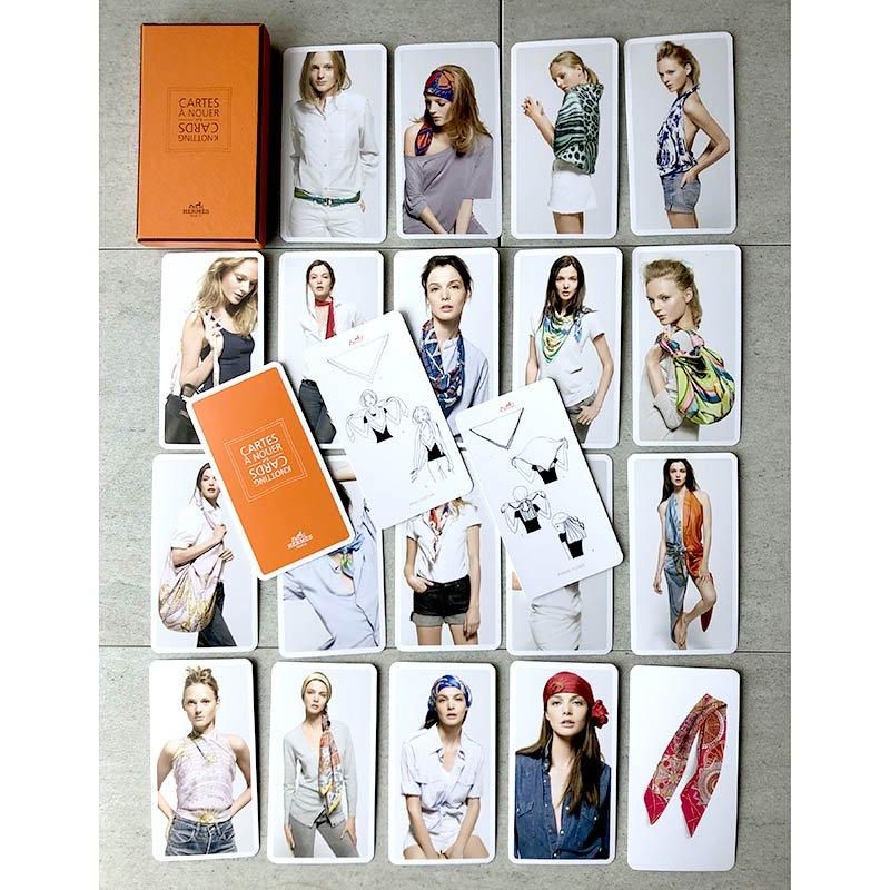 エルメス結び方カードNo.3スカーフ 箱入り