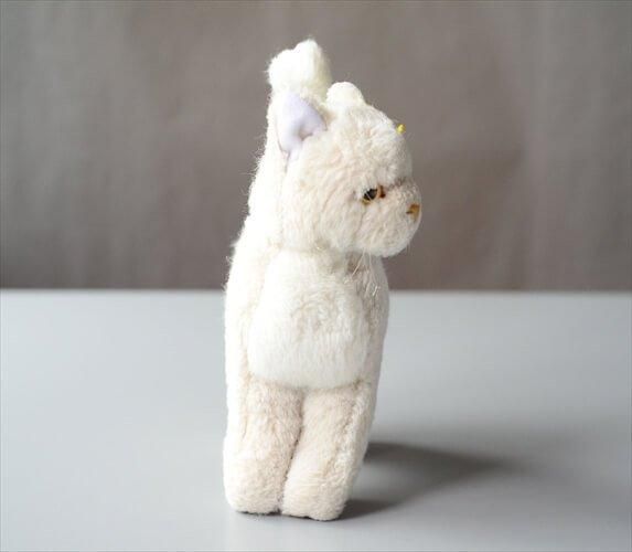 シュタイフ ドイツ製 白猫 ぬいぐるみ ヴィンテージ