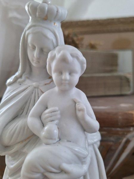 アンティーク聖母子像 - アンティークモール＆蚤の市情報サイト｜全国