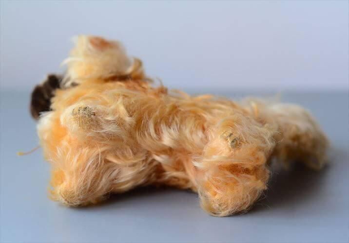 ドイツ製アンティークペキニーズぬいぐるみ 希少な一点物