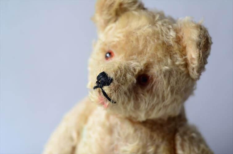 ドイツ ヴィンテージ テディベア 手足可動式 42cm