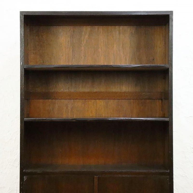 昭和レトロ 食器棚 日本製 アンティークシェルフ