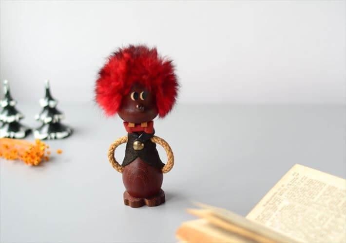 デンマーク製アンティークトロールフィギュア 洗練された逸品