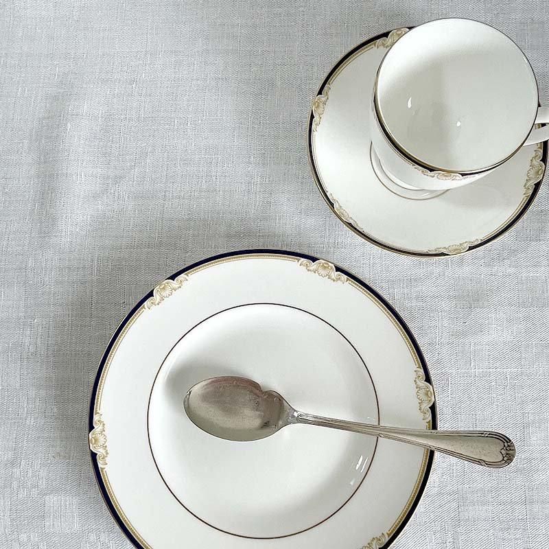 フランス製シルバープレートのデザートスプーン12本セット