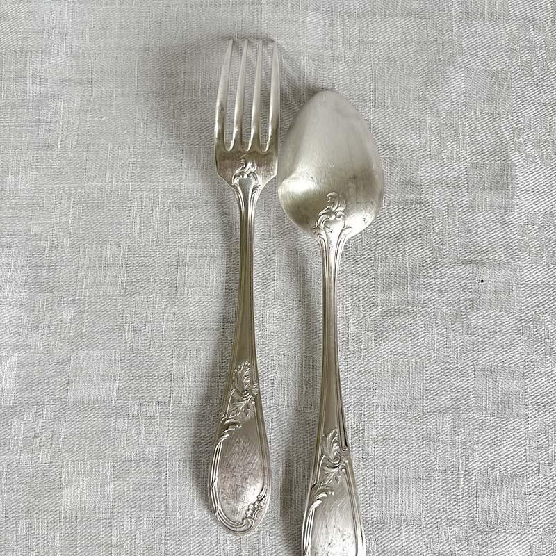 フランス製Apolloディナーフォークスプーンセット