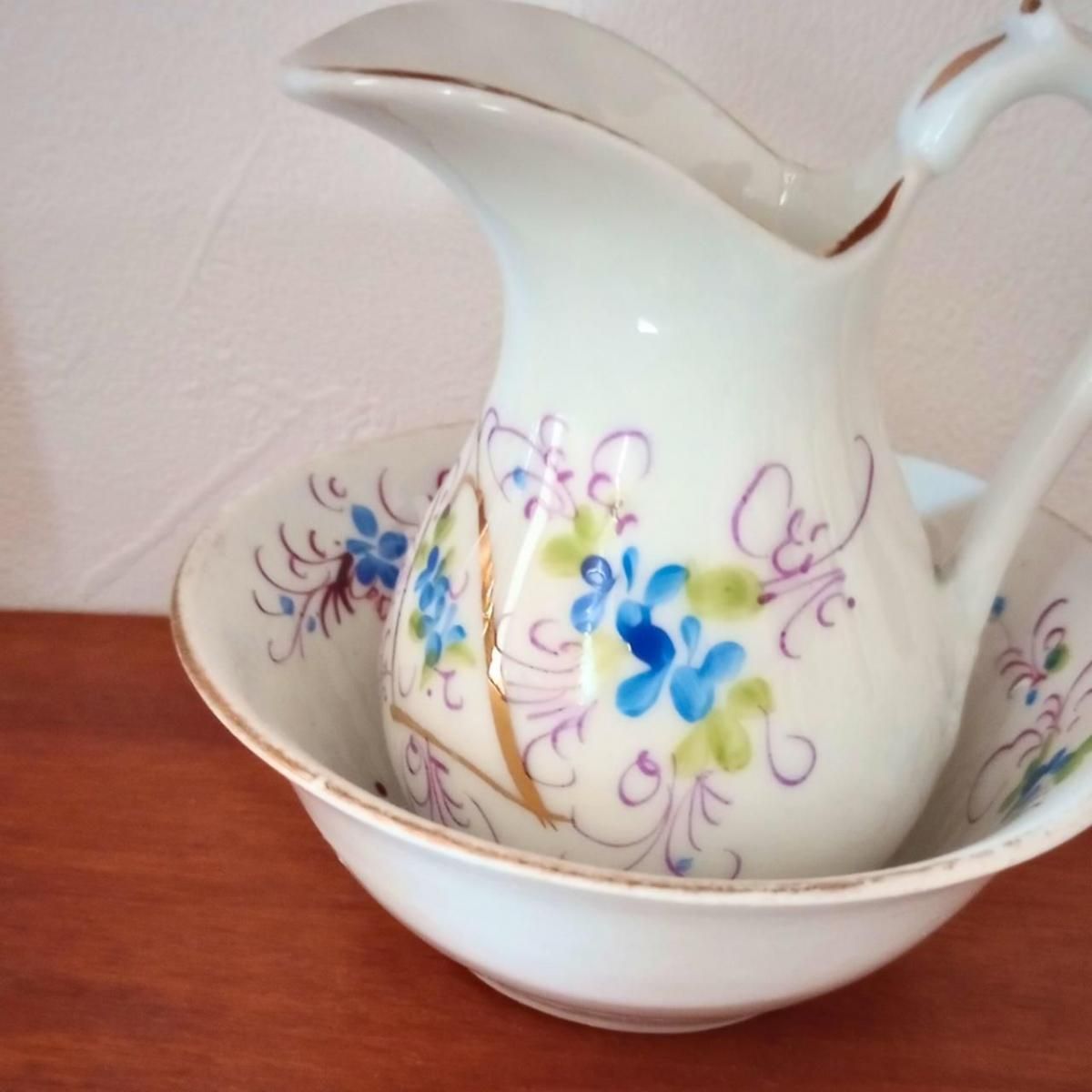 フランスアンティークの美しいディネットセット