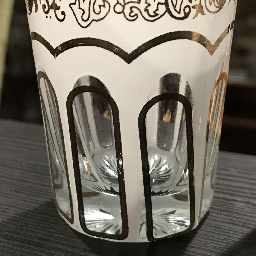 アンティーク金彩装飾のオールドサンルイゴブレットペア1936年以前