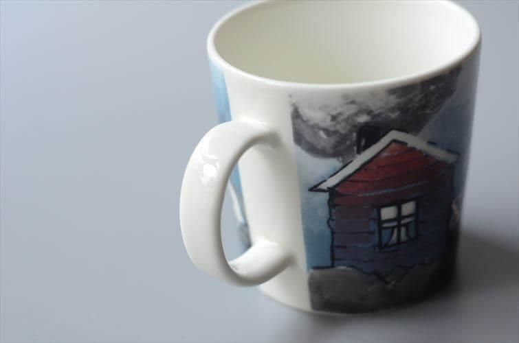 フィンランド製アラビアウサギマグカップ 希少な芸術品