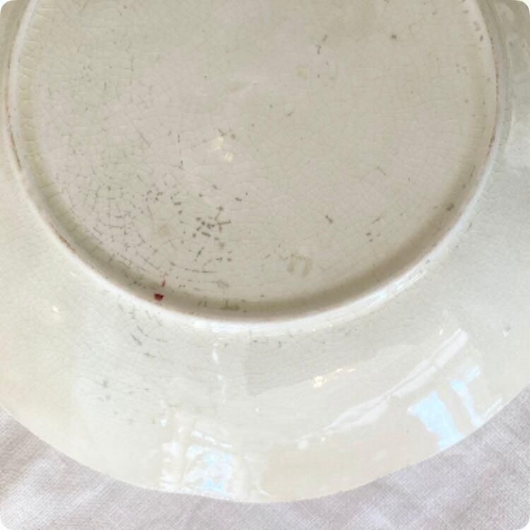 フランス バルボティーヌ皿 イチゴ柄 陶磁器ヴィンテージ