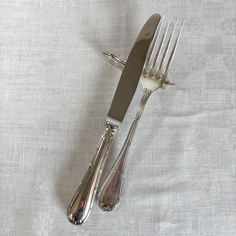 カトラリーレスト メタル製ダックスフンドの可愛い箸置きアンティー