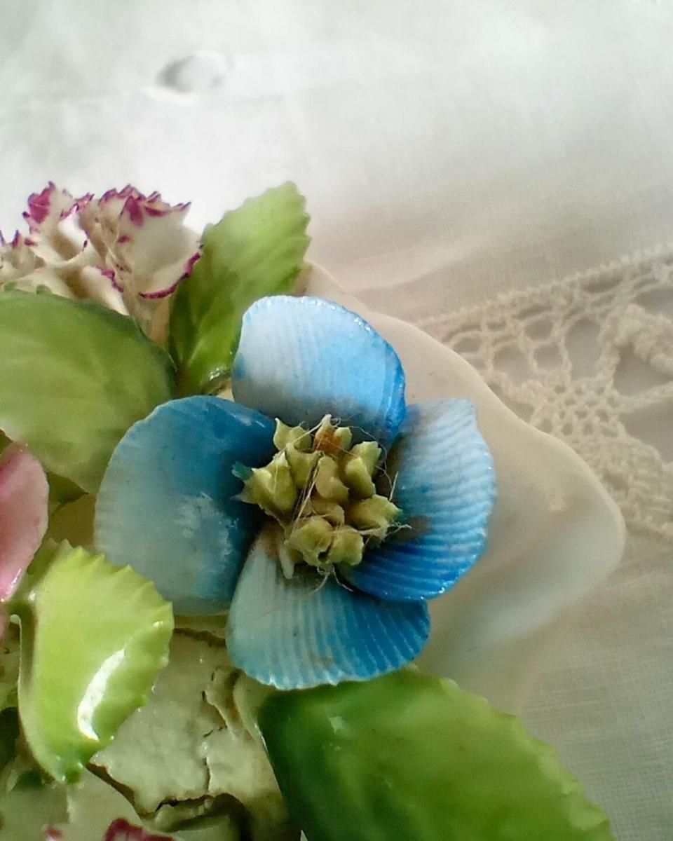 ROYAL ADDERLEY 陶花 シェル イギリスヴィンテージ