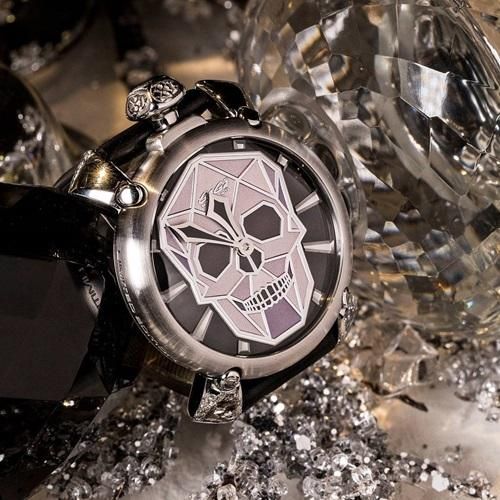 Manuale 48mm バイオニックスカル 5060.01S | GaGa MILANO -ガガミラノ