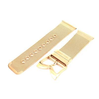 ステンレスメッシュベルト 46MM ピンクゴールド ガガミラノ公式通販