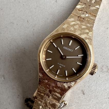 SEIKO （セイコー）ブレスレットウォッチ ブラウンダイヤル- JeJe