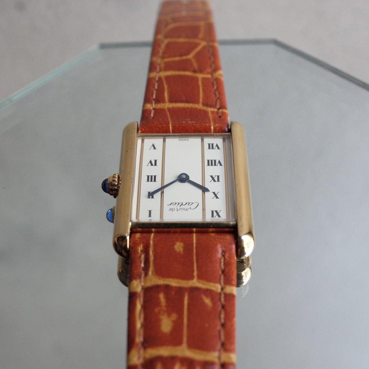 Cartier Must de Cartier（カルティエ マスト タンク）ゴールドライン