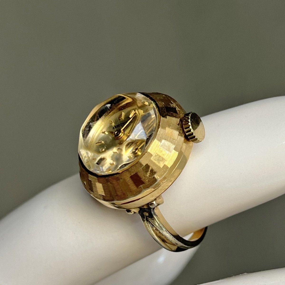 SEIKO RING WATCH (セイコー リングウォッチ) カットガラス - JeJe