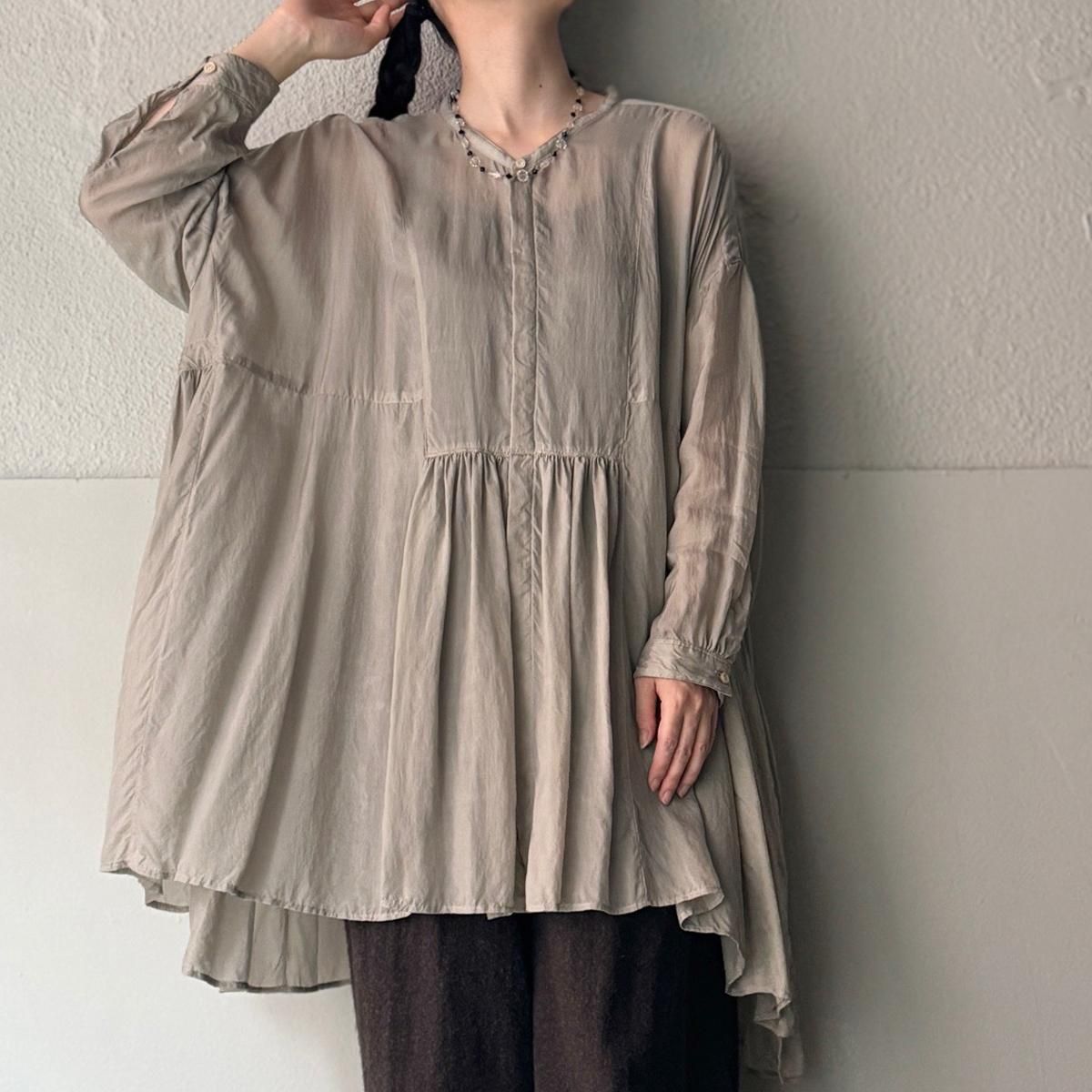 suzuki takayuki broad blouse（スズキタカユキ ブロードブラウス