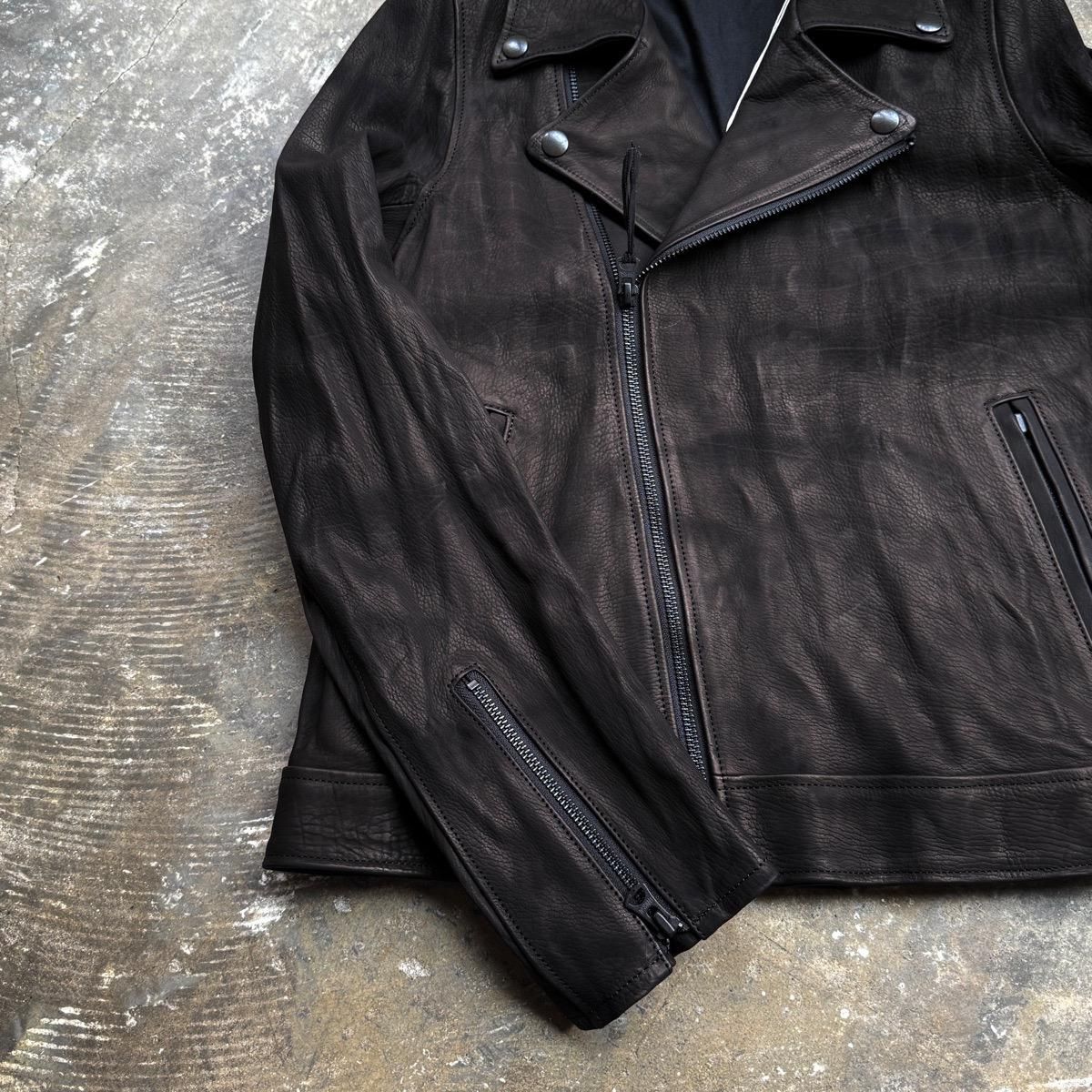 suzuki takayuki leather moto jacket（スズキタカユキ レザー モト