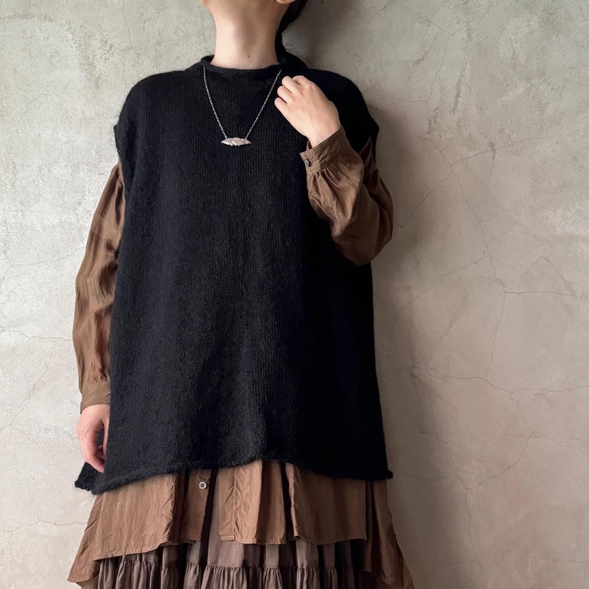 suzuki takayuki fulling knitted vest（スズキタカユキ フリング