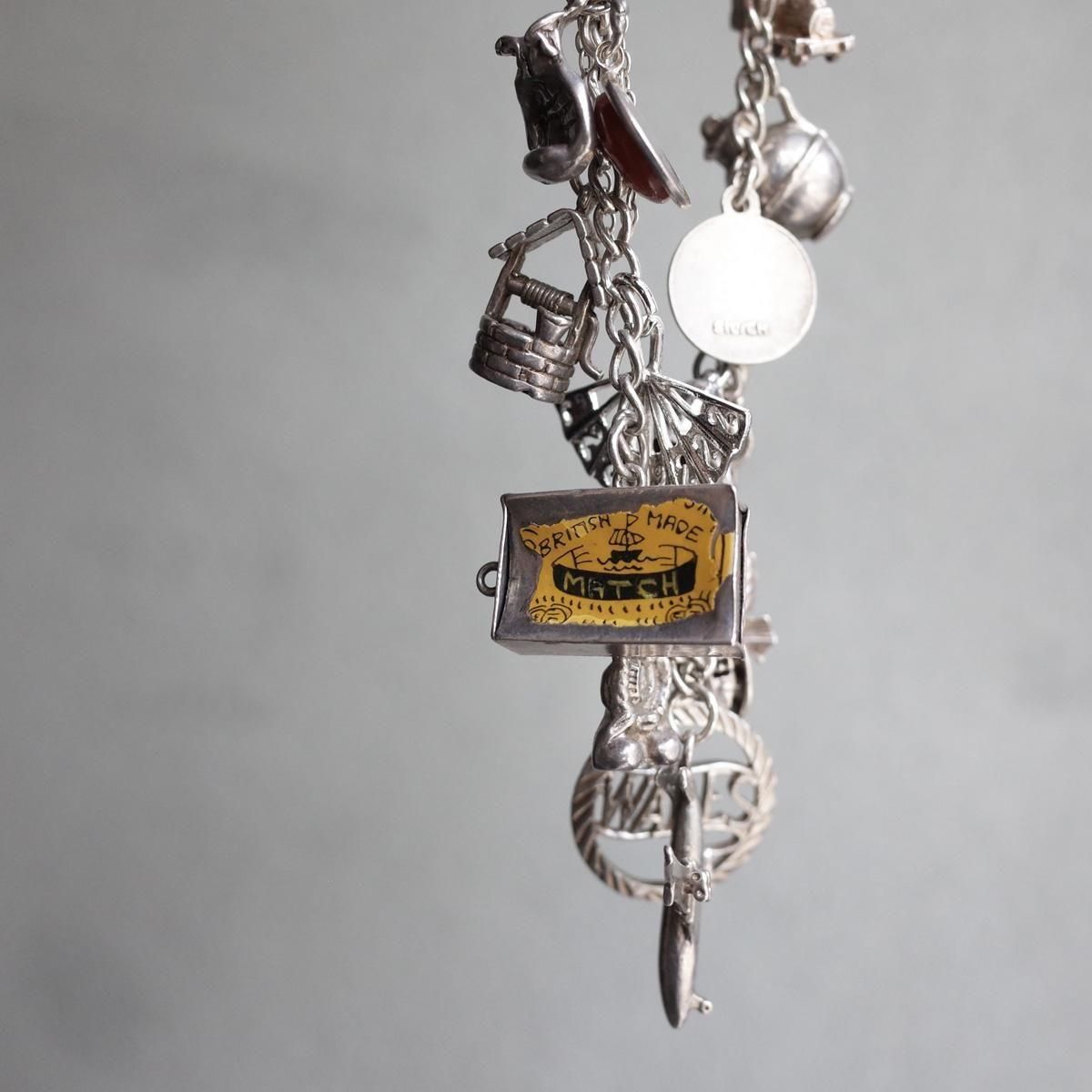 シルバー チャーム ブレスレット（Vintage Silver Charm Bracelet