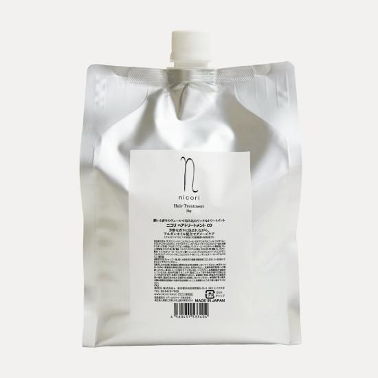 nicori ヘアトリートメント 2,000g【詰め替え用】 - nicori project